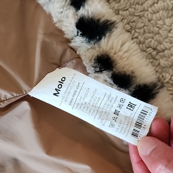 MOLO Baby Girl Ulva Wild Dot Print Jacket - Picture 6 of 12